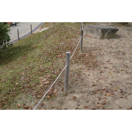 ■ユタカメイク ロープ 綿ロープ3ツ打 6φ×10m〔品番:A61〕【3674380:0】[店頭受取不可]