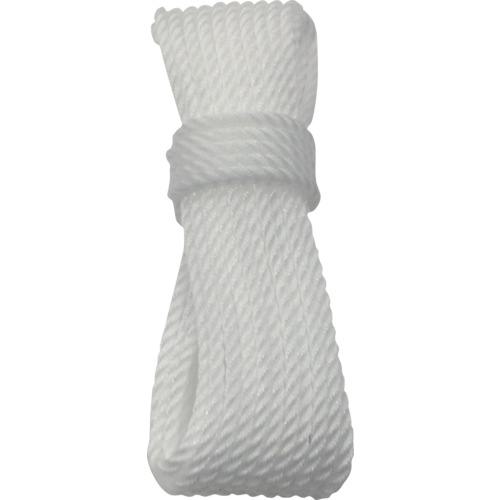 ■ユタカメイク ロープ PEナチュラルホワイト 6φ×10m〔品番:A79〕【3674592:0】[店頭受取不可]