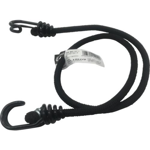■ユタカメイク ゴム バンジーコード 8mm×800mm 黒〔品番:BC8812〕【3675408:0】[店頭受取不可]