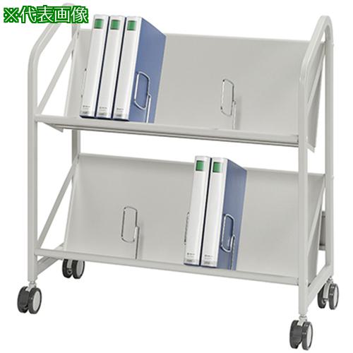 ■AS FSW-8607WG ファイルワゴン2段〔品番:63182665〕【3681417:0】[送料別途見積り][掲外取寄][店頭受..