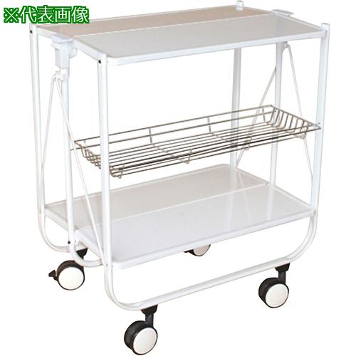 ■AS ハンディサイドカートFSC0201CHW〔品番:8476403〕【3683056:0】[送料別途見積り][掲外取寄][店頭受取不可]