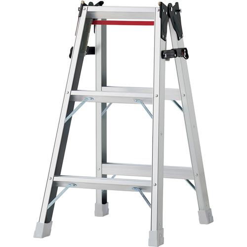 ■【在庫限り】ハセガワ はしご兼用脚立 RAX-09C(10182)〔品番:RAX09C〕【3684206:0】[店頭受取不可]