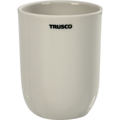 ■TRUSCO 磁製C型るつぼ 90ml 規格C4〔品番:CR90C4〕【3690180:0】[店頭受取不可]