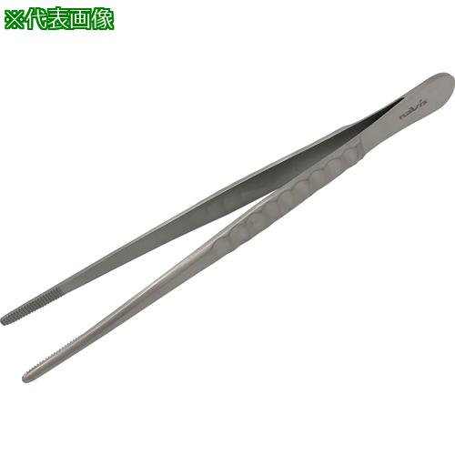 ■AS ピンセット大波 無鈎 150mm 〔品番:7129303〕【3692452:0】[送料別途見積り][掲外取寄][店頭受取不..