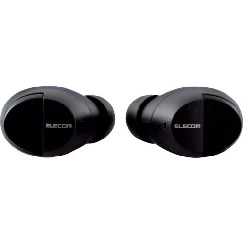 ■エレコム Bluetoothイヤホン 完全ワイヤレス AAC対応 カナル型 ブラック〔品番:LBTTWS12BK〕【3695080:0】[法人・事業所限定][外直送元][店頭受取不可]