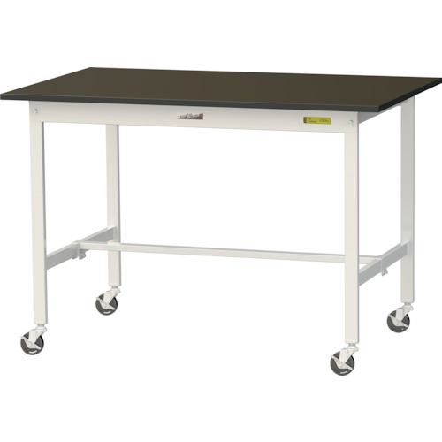 ■ヤマテック 実験用作業台 LABシリーズ実験用ラボテーブル 移動式 指紋レスメラミン天板 W1200×D750×H8..