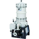 ■日本フイルター ポンプ付き樹脂製ろ過機 「EGLE-30-C-5-T」 ~27000L/h (PVDF製) 500mm15本用 50Hz〔品番:EGLE30C...