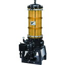 ■日本フイルター ポンプ付き樹脂製ろ過機 「EGLE-45-A-6-T」 ~30000L/h (中が見える透明) 750mm15本用 60Hz〔品番:EGLE4...