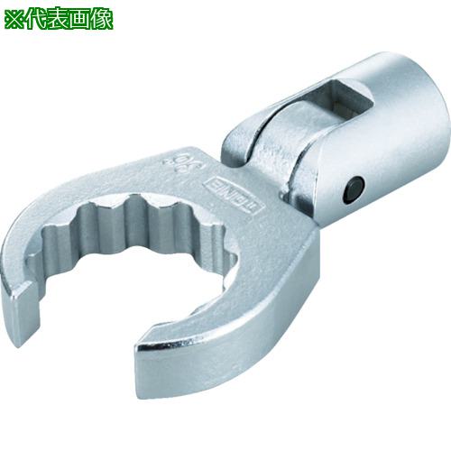 ■TONE フレックスクロウフットレンチ 27mm〔品番:4DCF27F〕【3696405:0】[店頭受取不可]