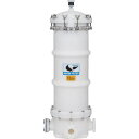 ■日本フイルター 強酸液用 樹脂製フィルターハウジング 「EGH-24-C-T」 (PVDF製) 750mm8本用〔品番:EGH24CT〕【3698838:0】...