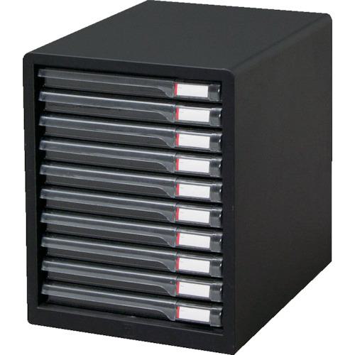 ■IRIS 245973 レターケース浅型10段 265×350×345 ダークグレー〔品番:L10SRDGY〕【3726941:0】[店頭受取不可]のサムネイル