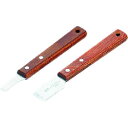 ■KTC ステンレススクレーパーセット(2本組) 刃厚:1.4mm セット内容:KZ1-10、KZ1-22〔品番:KZ12A〕【3735648:0】[店頭受取不...