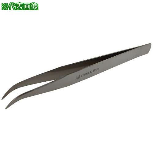 ■AS ステンレスピンセット NO.2 〔品番:5565812〕【3739463:0】[送料別途見積り][掲外取寄][店頭受取不可]