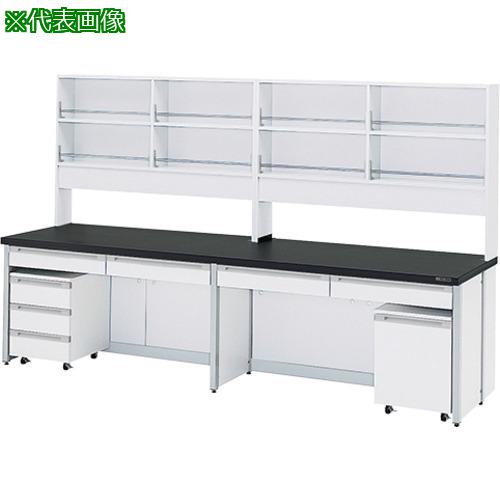 ■AS サイド実験台 HTK-3675 本体シロ〔品番:3583624〕【3741840:0】[送料別途見積り][法人・事業所限定..