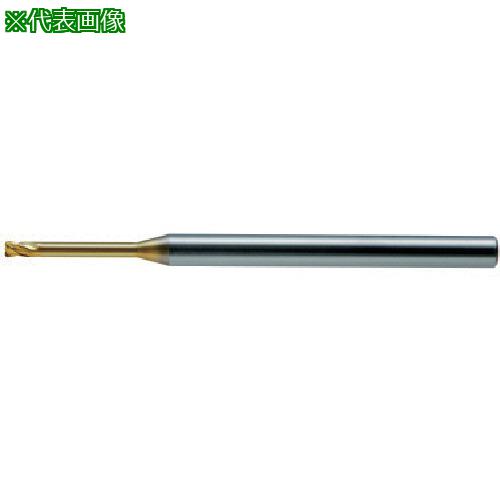 ■ユニオンツール 超硬エンドミルHLRS 4枚刃ロングネックラジアス φ3×R0.5×有効長10〔品番:HLRS40300510..