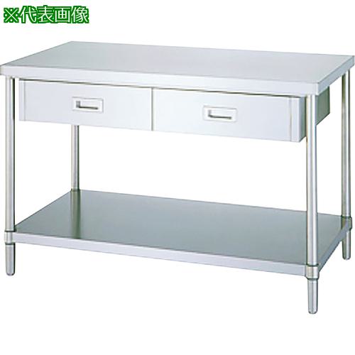 ■AS 引出付作業台 WDBN-12060 〔品番:1247128〕【3757584:0】[送料別途見積り][掲外取寄][店頭受取不可]