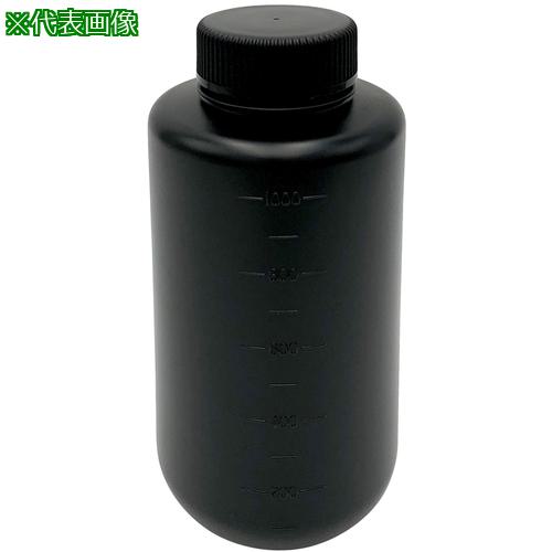 ■AS Jボトル丸型広口遮光1L 〔品番:15301555〕【3757795:0】[送料別途見積り][掲外取寄][店頭受取不可]