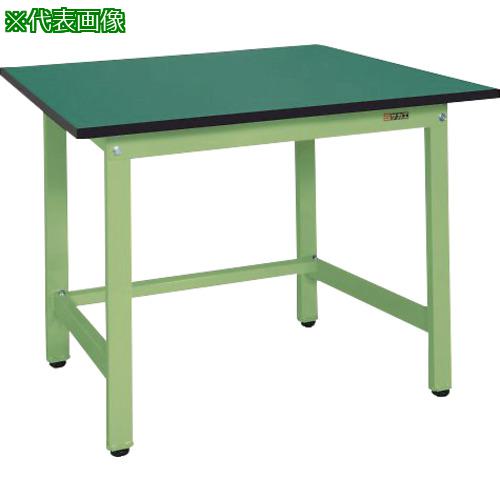 ■AS 天板付作業台 KS-187FEI 〔品番:458907〕【3762046:0】[送料別途見積り][掲外取寄][店頭受取不可]