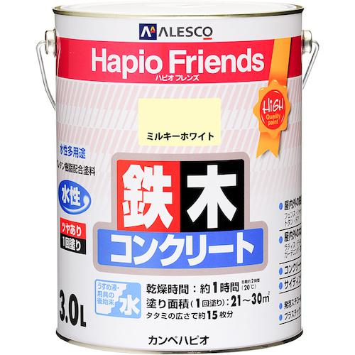 ■KANSAI ハピオフレンズ ミルキーホワイト 3L《4缶入》〔品番:00077650511030〕【3763843×4:0】[送料別..