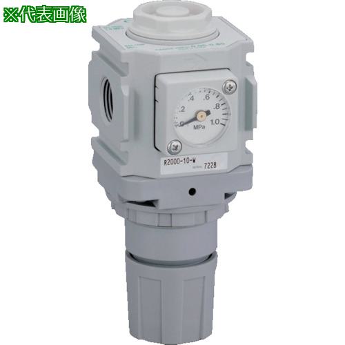 ■CKD モジュラータイプセレックスFRL 2000シリーズ〔品番:R200010W〕【3768708:0】[店頭受取不可]