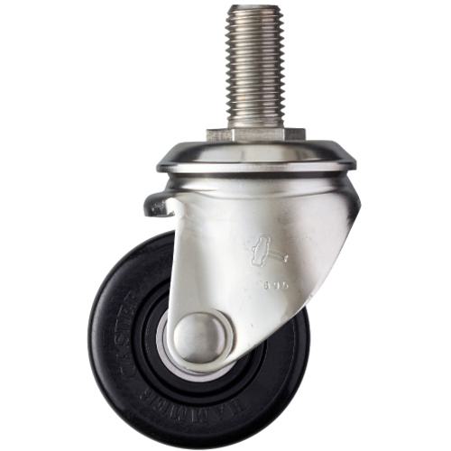 ■ハンマー オールステンレス 低床式重荷重用 HAシリーズ ねじ込み 自在 M20 ナイロンB車 75mm〔品番:540SHANRB75〕【3770142:0】[送料別途見積り][掲外取寄][店頭受取不可]