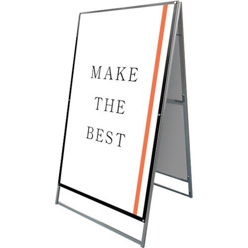 ■TOKISEI ポスター用スタンド看板 A0両面ブラック〔品番:PSSKA0RB〕【3771917:0】[送料別途見積り][法..