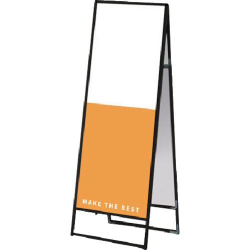 ■TOKISEI ブラックバリウススタンド看板 アルミ複合板 600×1800両面〔品番:BVASKAP600X1800R〕【377340..