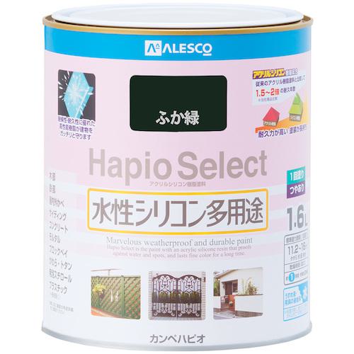 ■KANSAI ハピオセレクト ふか緑 1.6L《6缶入》〔品番:00017650381016〕【3784417×6:0】[送料別途見積り][掲外取寄][店頭受取不可]