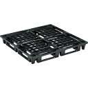 ■サンコー リサイクルプラスチックパレット SN4-1111LD 8N5235《2個入》〔品番:8N523500BKYR4〕【3798124×2:0】[送料別途...