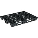 ■サンコー リサイクルプラスチックパレット SN4-123096LD 8N5049《2個入》〔品番:8N504900BKYR4〕【3799683×2:0】[送料...