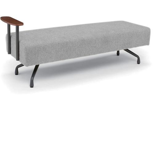 ■TRUSCO ベンチシート 1500×500×430 ライトグレー〔品番:MTBCLG〕【3801220:0】[送料別途見積り][法人・事業所限定][直送][店頭受取不可] [2]