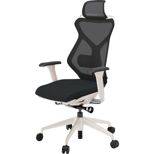 ■ITOKI セクアチェア エクストラハイバック ベースカラーWW アジャスタブル肘 ハンガー付 張地 ブラック〔品番:KG357JVH1WWT1〕【3818281:0】[送料別途見積り][法人・事業所限定][外直送][店頭受取不可]