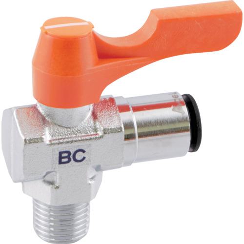 ■ASOH ボールバルブ エースボール チューブジョイント型 PT1/4×Φ10〔品番:BC3210〕【3821269:0】[店頭受取不可]