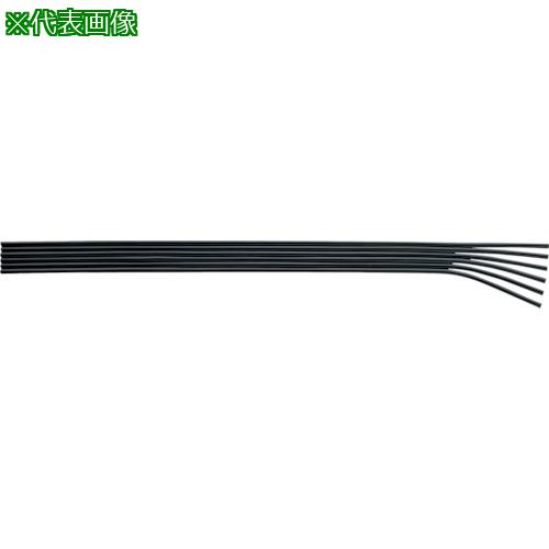 ■潤工社 フラットチューブUFF 12-4×2.5mm 20m 黒〔品番:UFF041220〕【3833624:0】[店頭受取不可]