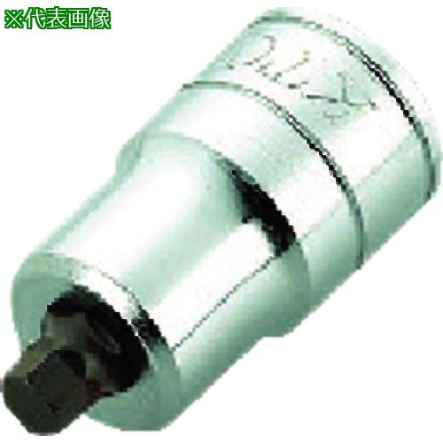 ■KTC 9.5sq.スタッビヘキサゴンビットソケット 3mm〔品番:BT303SS〕【3836258:0】[店頭受取不可]