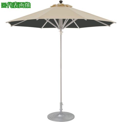 ■コンドル GパラソルF25BR(フレーム:ブラウン) レッド〔品番:YK02MALR〕【3842260:0】[送料別途見積り]..