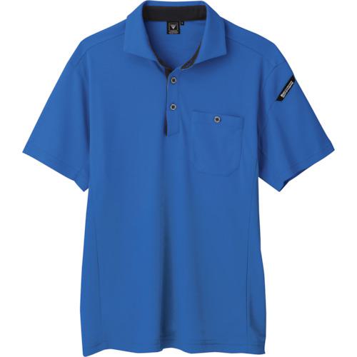 ■XEBEC エコ制電半袖ポロシャツ6090-46-S ロイヤルブルー〔品番:609046S〕【3842962:0】[送料別途見積り][掲外取寄][店頭受取不可]