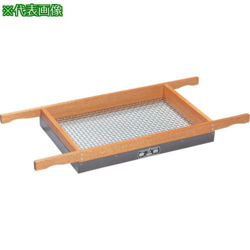 ■TSK 木枠手ふるい 木枠400-600-70H 目開き500μm〔品番:WD467033〕【3845493:0】[送料別途見積り][法人..