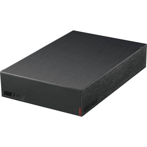 ■バッファロー USB3.2(Gen.1)対応外付けHDD 6TB ブラック〔品番:HDLE6U3BB〕【3847738:0】[店頭受取不可]