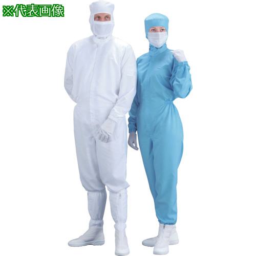 ■MAX CLEAN クリーンスーツ ブルー Lサイズ〔品番:7800BL〕【3849756:0】[送料別途見積り][店頭受取不可]