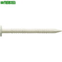 ■WAKAI 垂直プラ連結釘 ステンレス カクテルネイル 25mm リング釘 アイボリー《10巻入》〔品番:325V011〕【3858552×10:0】[送料別...