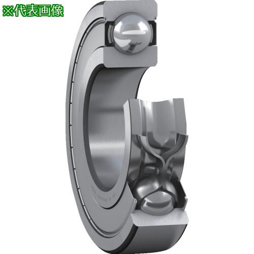 ■SKF 単列深溝玉軸受 軸受両端鋼板シールド C3すきま(すきま大) 内径50mmX外径110mmX幅27mm〔品番:6310..