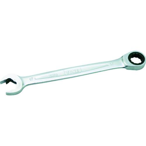 ■TONE クイックラチェットめがねレンチ 17mm〔品番:RMQ17〕【3893723:0】[店頭受取不可]
