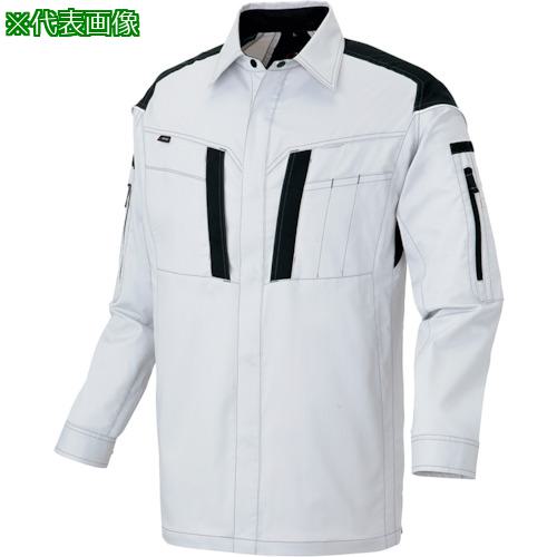 ■アイトス ニュームービンカット フルハーネス仕様長袖シャツ シルバーグレー S〔品番:AZ6836003S〕【3896085:0】[送料別途見積り][掲外取寄][店頭受取不可]