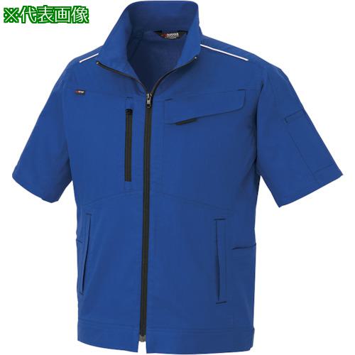■アイトス ニュームービンカット 春夏半袖ブルゾン ロイヤルブルー 6L〔品番:AZ33320066L〕【3899377:0】[送料別途見積り][掲外取寄][店頭受取不可]