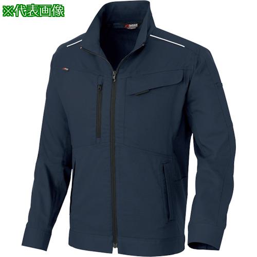 ■アイトス ニュームービンカット 春夏長袖ブルゾン ネイビー 3L〔品番:AZ33300083L〕【3899395:0】[送料別途見積り][掲外取寄][店頭受取不可]