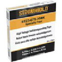 ■ストロングホールド StrongHoldビニールテープ 高電圧ゴムテープ 黒 幅19mm 長さ9.1m ST23-075-30BK 価格単位「個」〔品番:ST...