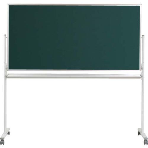 ■馬印 マジシリーズ片面脚付スチールグリーン無地黒板〔品番:MS46TN〕【3913594:0】[法人・事業所限定][外直送元][店頭受取不可]