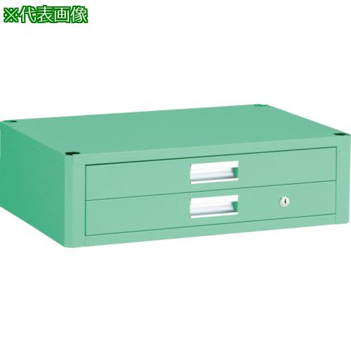 ■TRUSCO 【売切廃番】フレックスワゴン 2段引出750X500 ホワイト〔品番:FLW2XW〕【3931552:0】[店頭受取不可]