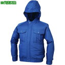 ■XEBEC 空調服ポリエステル100ブルゾンKU90810-K14-5L ダークブルー〔品番:KU90810K145L〕【3956657:0】[送料別途見積り...